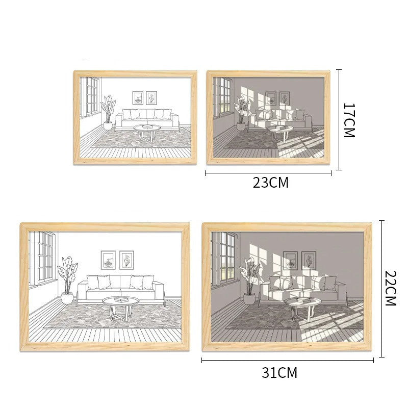 Novoglow™ - An Exquisite Artist Sketch with Illuminating Glow and Enchanting Views